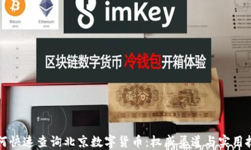 如何快速查询北京数字货币:权威渠道与实用技巧