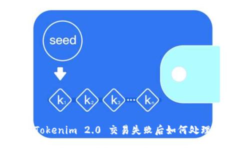 Tokenim 2.0 交易失败后如何处理?