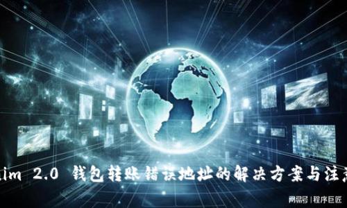 Tokenim 2.0 钱包转账错误地址的解决方案与注意事项